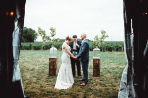 backyard wedding