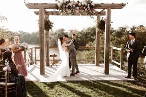 stonewall estates wedding kiss