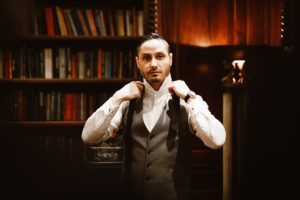 vintage hotel wedding